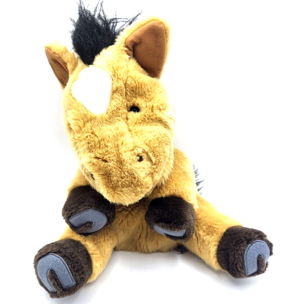 A&A Plush Puppet Brown Horse Hand Puppet 12" Clean and Soft